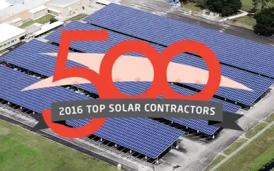 AGT Recognized as the Top Commercial Solar Contractor in Florida for 2016