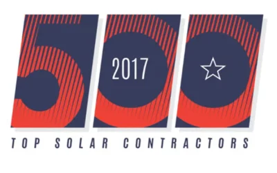 2017 Top Commercial Solar Contractor Florida