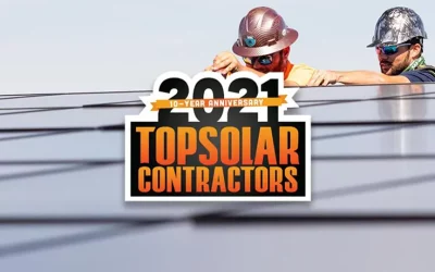 2021 Top Commercial Solar Contractor Florida