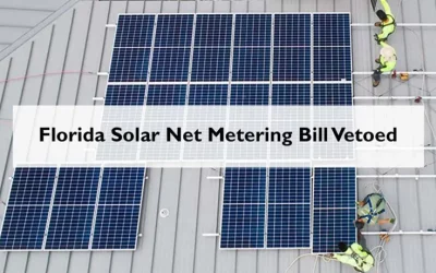 Florida Solar Net Metering Bill Vetoed